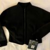 GK FITTED ICE SKATE JACKET CHILD MEDIUM BLACK FLEECE VELVET TRIM ZIP  Sz CM NWT! - Image 11
