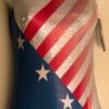GK AMERICAN DREAM ADULT SMALL STARS STRIPES 1984 GYMNASTIC DANCE TANK LEOTARD AS