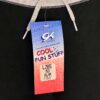 GK â€œCHEER TEAM USAâ€ GRAPHIC ADULT MEDIU BLACK COTTON ATHLETIC LOUNGE CAPRI Sz M - Image 2