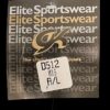 GK DANCE BLACK VELVET LADIES LARGE JEWELED CUFFS CAPRI CHEER CASUAL Sz L NWT! - Image 3