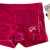 CHEER GK ELITE CHILD MEDIUM MICRO MINI JEWELED WORKOUT SHORTS PINK VELVET SZ M - Image 4