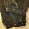 GK DANCE BLACK VELVET LADIES LARGE JEWELED CUFFS CAPRI CHEER CASUAL Sz L NWT! - Image 10