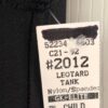 GK Elite BASIC BLACK TANK CHILD SMALL NYLON/SPANDEX GYMNASTIC DANCE CHEER Sz CS - Image 3
