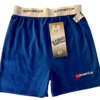 GK â€œGYMNASTICSâ€ GRAPHIC COTTON BOXER SHORTS GIRLS MEDIUM BLUE LOUNGE CASUAL SZ M