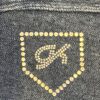GK CLASSIC CAPRI LADIES SMALL BLUE JEAN STRETCH DENIM TIGHTS GYMNASTICS Sz AS - Image 6