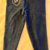 GK CLASSIC CAPRI LADIES SMALL BLUE JEAN STRETCH DENIM TIGHTS GYMNASTICS Sz AS - Image 8