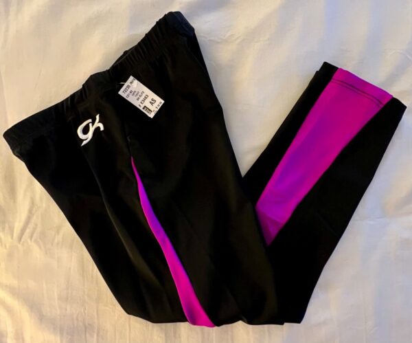 GK CAPRIS LADIES SMALL MAGENTA TECHMESH BLACK WORKOUT GYMNASTICS DANCE Sz S NWT! - Image 8