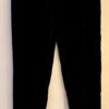 GK LADIES X-SMALL BLACK SMOOTH VELVET ANKLE LENGTH SKATE DANCE LEGGINGS Sz AXS - Image 4