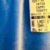 GK DANCE LADIES SMALL LGT BLUE SMOOTH VELVET CROP CAPRI TIGHTS GYM  Sz AS NWT! - Image 2