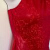 GK DANCE JAZZ ADULT SMALL RED FOIL CRISSCROSS STRAPS NYLON/SPAND TOP Sz AS NWT! - Image 4