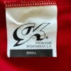 GK DANCE JAZZ ADULT SMALL RED FOIL CRISSCROSS STRAPS NYLON/SPAND TOP Sz AS NWT! - Image 9