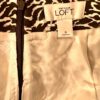 ANN TAYLOR LOFT LADIES SIZE 6 BROWN ZEBRA STRIPE PRINT PENCIL SKIRT Sz 6 EUC! - Image 9
