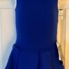 GK ICE FIGURE SKATE DRESS GIRLS SMALL MICROFIBER SLVLS ROYAL Sz CS ORIG $75.95