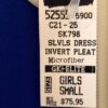 GK ICE FIGURE SKATE DRESS GIRLS SMALL MICROFIBER SLVLS ROYAL Sz CS ORIG $75.95 - Image 6