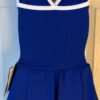 GK ICE FIGURE SKATE DRESS GIRLS SMALL MICROFIBER SLVLS ROYAL Sz CS ORIG $75.95 - Image 8