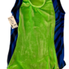 GK GREEN CHILD X-SMALL GREEN VELVET BLUE BLACK GYMNASTICS DANCE TANK LEOTARD XS - Image 10