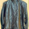 GK WARM UP JACKET UNISEX ADULT SMALL BLUE IRIDESCENT NYLON GYMNASTICS CHEER Sz S - Image 4