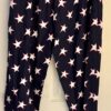 GK STAR PRINT ADULT LARGE NAVY â€œGYMNASTSICSâ€ WAIST COTTON LOUNGE BEACH PANTS L - Image 7