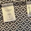 NEW YORK & COMPANY BLACK WHITE WOMENS SMALL SLVLS DRAPE NECK DRESS TOP Sz S EUC! - Image 10