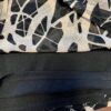 DANA BUCHMAN BLACK BEIGE SHEER LAYERS WOMENS MEDIUM SLVLS DRESSY TOP Sz M EUC! - Image 8