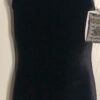 GK Elite GIRLS SMALL BLACK VELVET CAMISOLE DANCE GYMNASTICS LEOTARD SZ CS NWT!