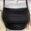 GK ELITE DANCE SPORTS TOP ADULT X-SMALL BLACK SYLKTECH V-BACK AXS NWT!