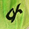 GK LgSLV NEON LIME BLACK VELVET ADULT BLACK JA GYMNASTIC DANCE LEOTARD Sz AS NWT - Image 5
