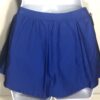GK ICE SKATE ADULT SMALL ROYAL MICROFIBER PULL-ON SKIRT BLACK TRIM Sz AS NWT! - Image 4