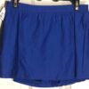 GK ICE SKATE ADULT SMALL ROYAL MICROFIBER PULL-ON SKIRT BLACK TRIM Sz AS NWT! - Image 6