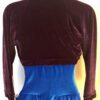 GK ICE SKATE DANCE LADIES SMALL EGGPLANT VELVET LGSLV SHRUG JACKET SZ S NWT! - Image 4