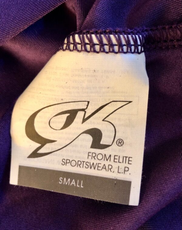 GK ICE SKATE DANCE LADIES SMALL EGGPLANT VELVET LGSLV SHRUG JACKET SZ S NWT! - Image 7