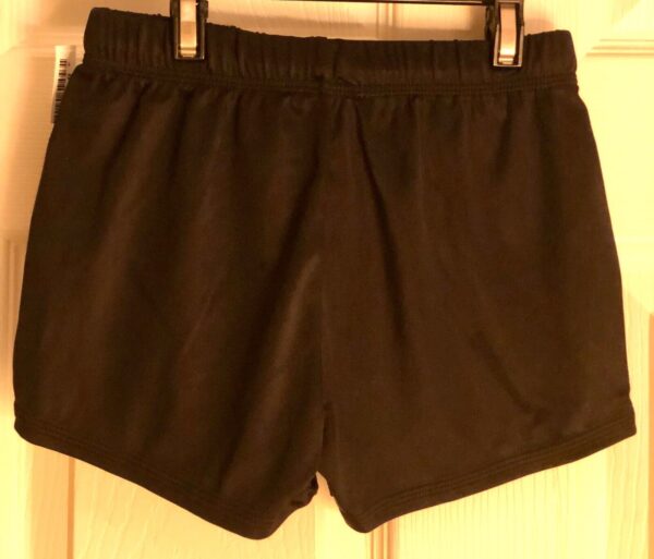 GK BOYS MEDIUM COMPETITION SHORTS BLACK N/S GYMNASTICS RUNNING GYM Sz CM NWT - Image 3