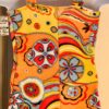 GK KIDS BIKETARD CHILD TODDLER VELVET FLORAL PRINT GYMNASTIC DANCE TANK TD NWT - Image 2