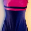 GK BIKETARD ADULT SMALL BERRY PURPLE VELVET TANK DANCE CHEER WORKOUT Sz AS NWT!