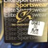 GK DANCE WRAP SKIRT ADULT MEDIUM ABSTRACT WAVE PATTERN BLUE VELVET TIE SZ M NWT! - Image 2