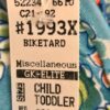 GK KIDS BIKETARD CHILD TODDLER VELVET FLORAL PRINT GYMNASTIC DANCE TANK TD NWT - Image 3