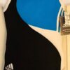 ADIDAS CAMI CHILD X-SMALL OCEAN BLACK WHITE N/S GK GYMNASTICS DANCE LEOTARD CXS