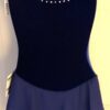 GK ICE FIGURE SKATE LADIES SMALL PURPLE VELVET SLVLS JA MESH YOKE DRESS AS NWT! - Image 6