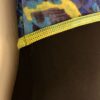 GK ILLUSION CHILD X-SMALL VELVET PRINT NAVY GYMNASTICS DANCE TANK LEOTARD CXS - Image 3