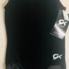 GK GIRLS SMALL CLASIC BLACK VELVET SLVLS GYMNASTIC DANCE LEOTARD Sz CS NWT! - Image 2