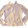 GK WARM UP JACKET LADIES SMALL WHITE VELVET FULL ZIP DANCE SKATE GYMNASTICS SZ S - Image 7