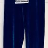 GK DANCE GIRLS LARGE ROYAL SMOOTH VELVET CROP CAPRI TIGHTS GYM  Sz CL NWT! - Image 2