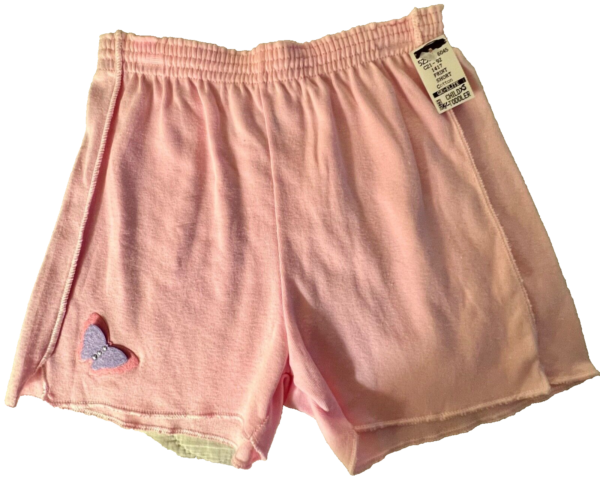 GK PINK COTTON SHORTS GIRLS X-SMALL (4T) BUTTERFLY APPLIQUE SZ 4TODDLER NWT!