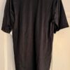 GK MENS X-SMALL BLACK NYLON VELVET CREW DANCE SKATE PERFORMANCE SHIRT Sz AXS - Image 4