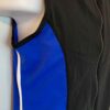 GK SPORTY UNISEX ADULT SMALL SLVLS BRUSH TRICOT WARMUP VEST BLACK ROYAL Sz S - Image 2