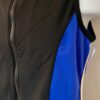 GK SPORTY UNISEX ADULT SMALL SLVLS BRUSH TRICOT WARMUP VEST BLACK ROYAL Sz S - Image 3