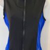 GK SPORTY UNISEX ADULT SMALL SLVLS BRUSH TRICOT WARMUP VEST BLACK ROYAL Sz S - Image 5