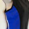 GK SPORTY UNISEX ADULT SMALL SLVLS BRUSH TRICOT WARMUP VEST BLACK ROYAL Sz S - Image 6