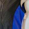 GK SPORTY UNISEX ADULT SMALL SLVLS BRUSH TRICOT WARMUP VEST BLACK ROYAL Sz S - Image 7