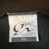 GK BLACK VEST ADULT SMALL POLYESTER FLEECE VELVET TRIM FRONT ZIP SKATE GYM Sz S - Image 9